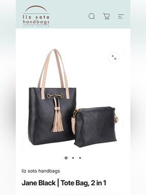 Liz Soto Jane Tote Bag — 2-in-1